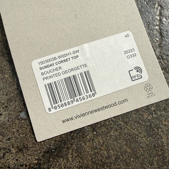 Vivienne Westwood 2000$ NWT 2022 Boucher Painting Corset - Picture 8 of 11